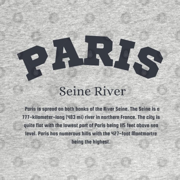 PARIS Seine River by FashionPulse